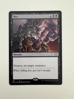 Hex MTG Magic the Gathering Card NM Near Mint AFC - Image 1