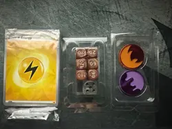 Pokemon TCG Started Pack - Sealed Energy w/Dice and Coin Set *Various* - Image 1