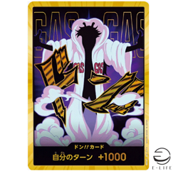 DON !! Card Caesar Clown Gold ONE PIECE CARD THE BEST vol.2 Japanese - Image 1