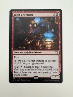 Izzet Chemister MTG Magic the Gathering Card NM Near Mint AFC - Image 1
