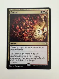Bedevil MTG Magic the Gathering Card NM Near Mint AFC - Image 1