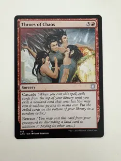 Throes of Chaos MTG Magic the Gathering Card NM Near Mint AFC - Image 1