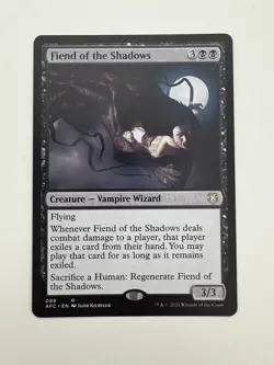 Fiend of the Shadows MTG Magic the Gathering Card NM Near Mint AFC - Image 1
