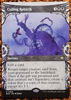 ✨Coiling Rebirth✨ MTG | Bloomburrow | Showcase | NM/M | R 0309 - Image 1