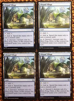✨x4 Lilypad Village✨ MTG | Bloomburrow | NM/M | U 0255 - Image 1