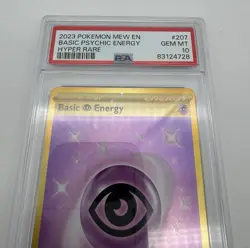 Pokemon TCG Scarlet & Violet Psychic Energy Hyper Rare Gold PSA 10 - Image 2