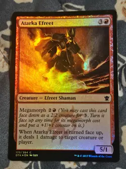 Atarka Efreet FOIL Dragons of Tarkir MTG Magic - Image 1
