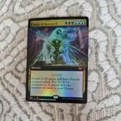 MTG - Body of Research *FOIL* Extended Art - Strixhaven - Image 1