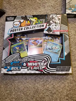 Pokemon Scarlet and Violet Black Bolt And White Flare Poster Collection - Image 2