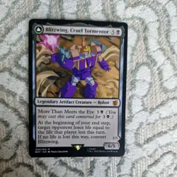 MTG Blitzwing, Cruel Tormentor Blitzwing. Adaptive Assailant - Transformers - Image 1