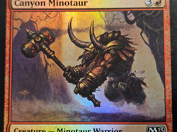 Canyon Minotaur FOIL Core Set 2013 (M13) MTG Magic - Image 2