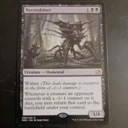 Mtg Necroskitter NM Modern Masters 2015 Magic the Gathering Black Rare Card - Image 2