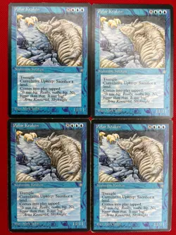 MTG 4X Polar Kraken X4 Ice Age Magic - NM/PL - Image 1