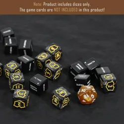50PCS Abilities Keywords Counter Dice Black Shield MTG Dice Set, MTG Bulk Cre... - Image 5