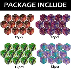 48 PCS Magic The Gathering MTG Counter Dice Marble Bulk Life Counters Tokens ... - Image 2