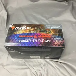 Set Booster Box 30 Ct Adventures in The Forgotten Realms AFR MTG 7/23 630509982875 - Image 1