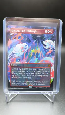 Devastating Onslaught (Borderless) - MTG: Edge of Eternities - Image 1