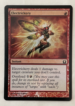 1x Electrickery Return to Ravnica Foil MTG Magic the Gathering LP/NM - Image 1