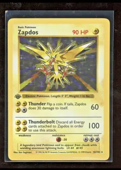 PSA 1 2002 Expedition Raichu Holo Foil + Base Set 1st Ed Zapdos Pokemon - Image 3