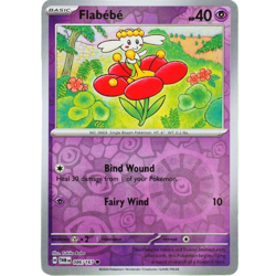 Flabebe - Reverse Holo - Pokemon Scarlet & Violet Twilight Masquerade #086/167 - Image 2