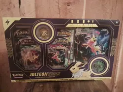 Pokemon 2021 TCG Jolteon VMAX Premium Collection Box New Sealed MINT 728192535475 - Image 1