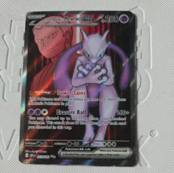 Pokemon TCG Team Rocket’s Mewtwo Ex 213/182 Destined Rivals Full Art - Image 1