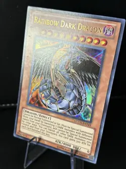 Yugioh Rainbow Dark Dragon LCGX-EN243 Ultra Rare MP - Image 3