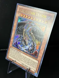 Yugioh Rainbow Dark Dragon LCGX-EN243 Ultra Rare MP - Image 4