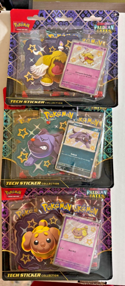 Pokemon Scarlet & Violet Paldean Fates 3 Pack Blister 7- pack lot New! - Image 3