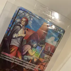 Shanks OP09-001 - Promo Card PSA July 2025 Edition MAG One Piece Sealed - Image 3