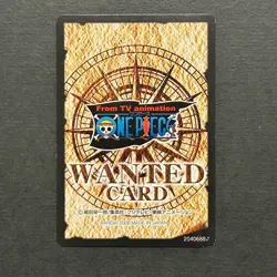 M1102 Nami OW/003 Holo Japanese One Piece Wanted Card Bandai 2008 - Image 2