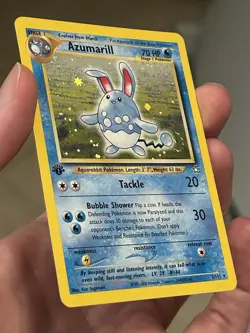 Azumarill - 2/111 Neo Genesis Holo 1st Edition Rare Vintage Card Pokemon TCG NM - Image 5