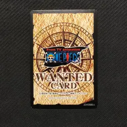 S0560 Roronoa Zoro OW/002 Holo Japanese One Piece Wanted Card Bandai 2008 - Image 3