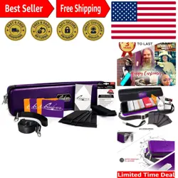 Purple Quiver Card Carrying Case - TCG Cards Deck Box Holder for Trading Card... - Image 1