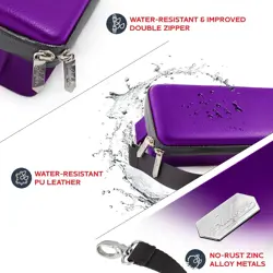 Purple Quiver Card Carrying Case - TCG Cards Deck Box Holder for Trading Card... - Image 3