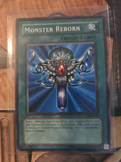 Yu-Gi-Oh Monster Reborn Spell Card SDK-036 Near Mint - Image 1