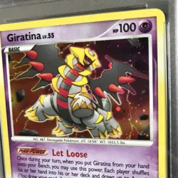 Giratina 9/127 Holo • #9 • 2009 Platinum • Pokemon Card • PSA 7 Graded Slab - Image 3