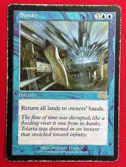 MTG 1X Sunder X1 Urza's Saga Magic - HP - Image 1