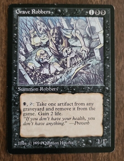 Grave Robbers The Dark LP Lightly Played MTG - Image 1