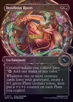 MTG Murders at Karlov Manor - Insidious Roots (Borderless Foil) - Image 1