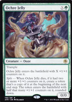 ADVENTURES IN THE FORGOTTEN REALMS..OCHRE JELLY..RARE..MTG..NRMT NP..EN - Image 1