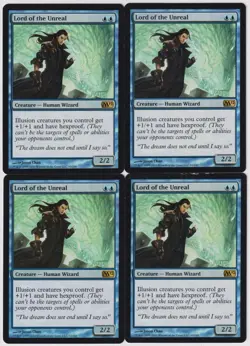 MTG 4X Lord of the Unreal X4 Core Set 2012 (M12) Magic - (LP/MP - NM) - Image 1