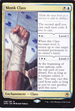 ADVENTURES IN THE FORGOTTEN REALMS..MONK CLASS..MTG..NRMT NP..RARE..EN - Image 1