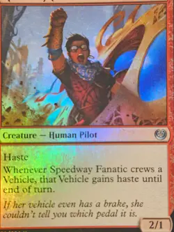 Speedway Fanatic FOIL Kaladesh MTG Magic - Image 2