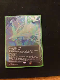 INVENTORS' FAIR GALAXY FOIL [Borderless] - Mythic - EOE Edge of Eternities MTG - Image 1