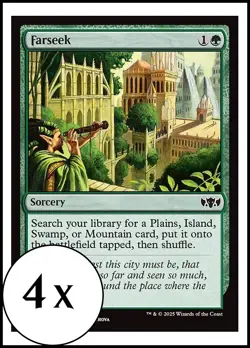 MTG - 4 x Farseek - Tarkir: Dragonstorm - Playset 4x x4 - Image 1