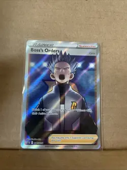 Pokemon TCG Boss's Orders Full Art Black Star Promo - SWSH251 - Image 2