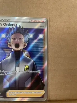 Pokemon TCG Boss's Orders Full Art Black Star Promo - SWSH251 - Image 5