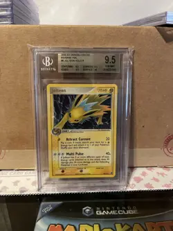 Pokemon TCG 2005 EX Unseen Forces Jolteon Reverse Holo #8 BGS 9.5 - Image 1