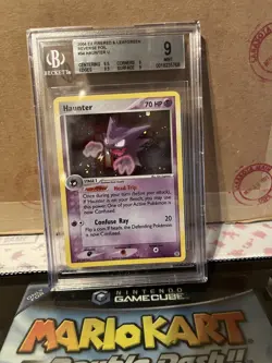 Pokemon TCG EX Fire Red & Leaf Green Haunter 34/112 Reverse Holo BGS 9 - Image 1